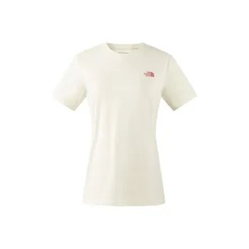 THE NORTH FACE SUN CHASE Drop Shoulder Sleeve T Shirt Women's White