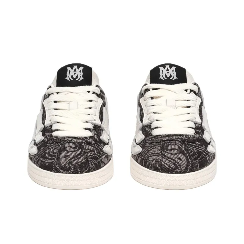 AMIRI PACIFIC Low Top Skateboard Shoes Women's Black-4