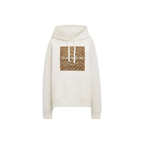 COACH Square SS24 Sweatshirt Women's White