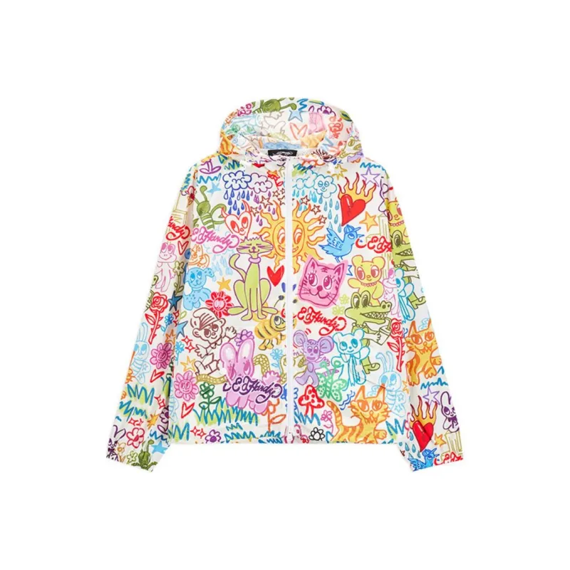 Ed Hardy FW24 Jackets Coats Women's Iridescent Color-0