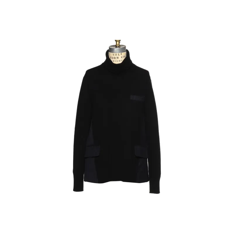 Sacai Barneys New York Silver Seat Flagship Store 20th Anniversary Commemoration Series Knitwear Women's Black-0