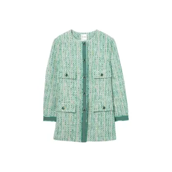 St. John Lurex Slub Tweed Jacket