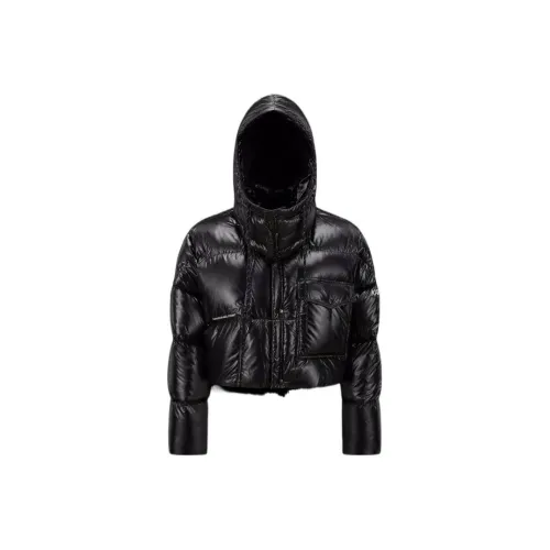 MONCLER GENIUS Hiroshi Fujiwara X Fragment Irvine Short Down Jacket Black