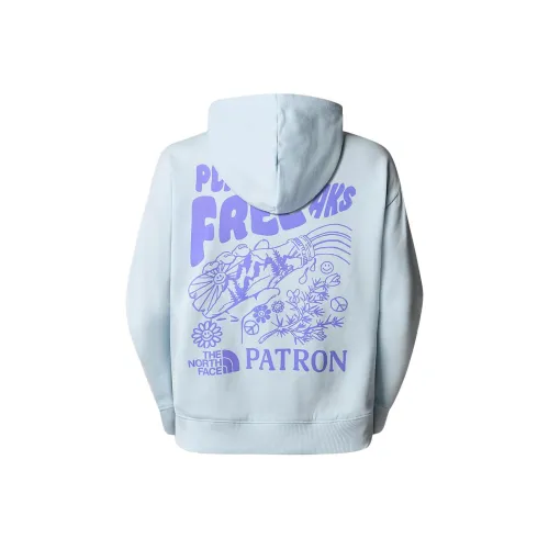 THE NORTH FACE NATURE HOODIE Sweatshirt Women's Light Blue