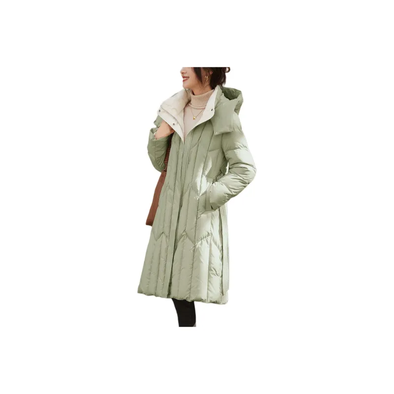 Mo Han Yi Mei Down Jacket Women's Light Green-0