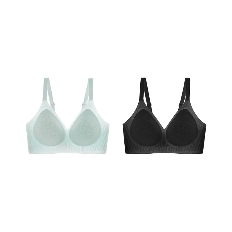 QIANLINGMEI Bra Women's Combo Set-10