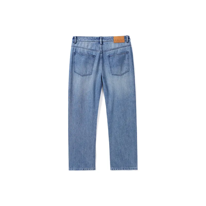 FAIRWHALE Jeans Unisex Denim Blue-1