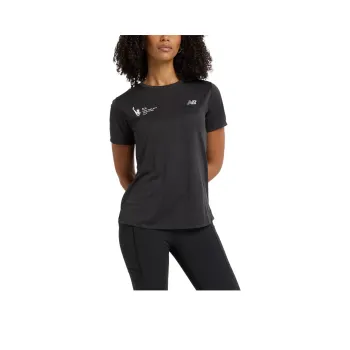 New Balance NYC Marathon AthleticsNYRR Regular T-Shirt Women's Black