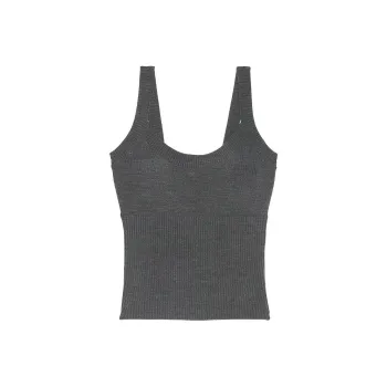 Victoria's Secret PINK By Frankies Bikinis Booker Tank / Cozy Night Camisole Women's Dark Gray