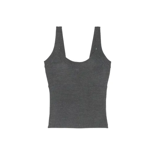 Victoria's Secret PINK By Frankies Bikinis Booker Tank / Cozy Night Camisole Women's Dark Gray