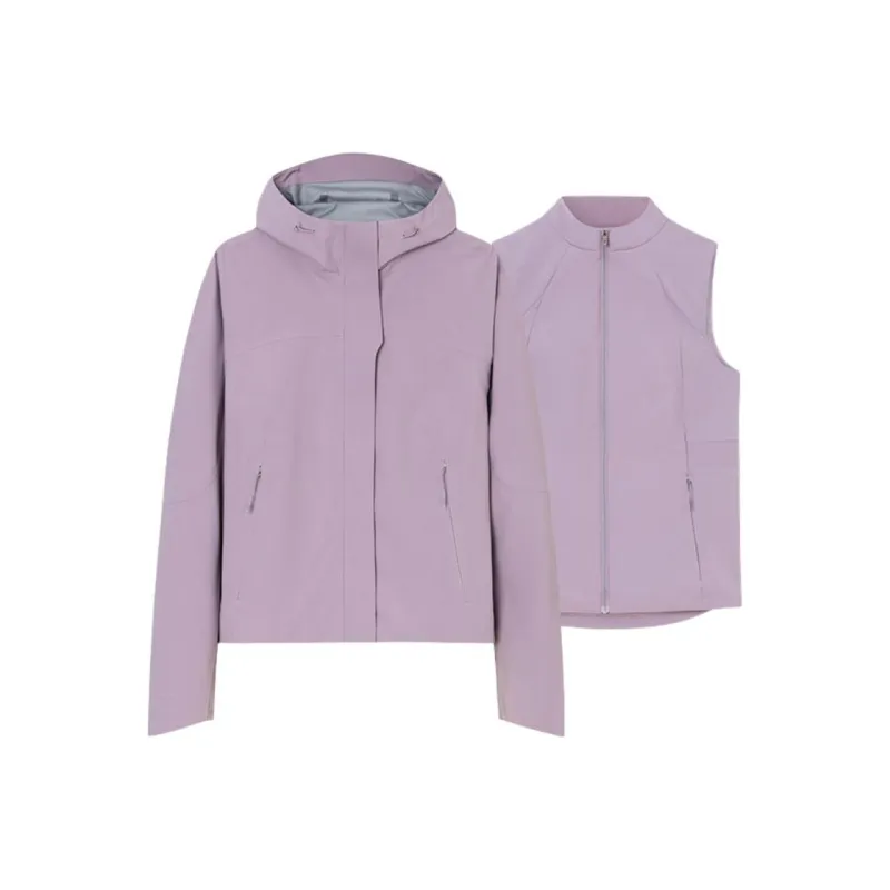 Anta Jackets Coats Women's Cloud Sea Purple-0