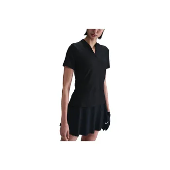 Nike Tour Women's Dri FIT Short Sleeve Blade Jacquard Golf Polo
