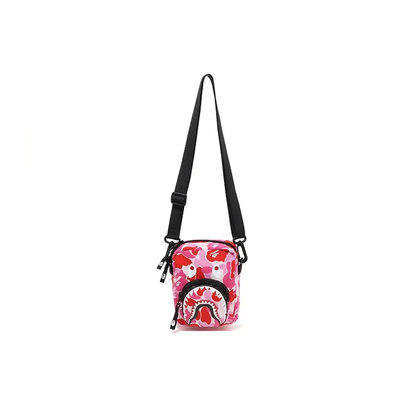 A BATHING APE Polyamide Crossbody Bag Unisex Multicolor-3