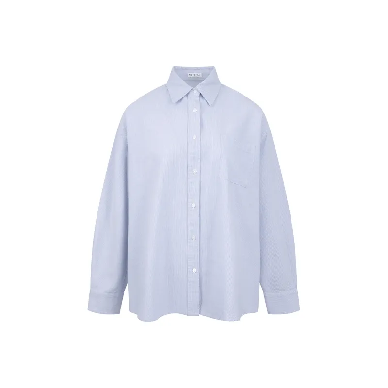 Ariseism Shirt Fall And Winter Slim Fit Top Women's-4