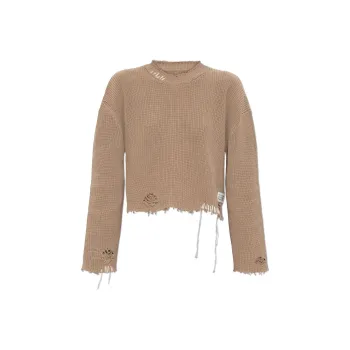 MM6 Maison Margiela Distresses Jumper