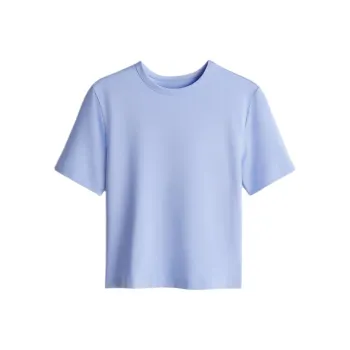 H&M T Shirts Women's Light Blue