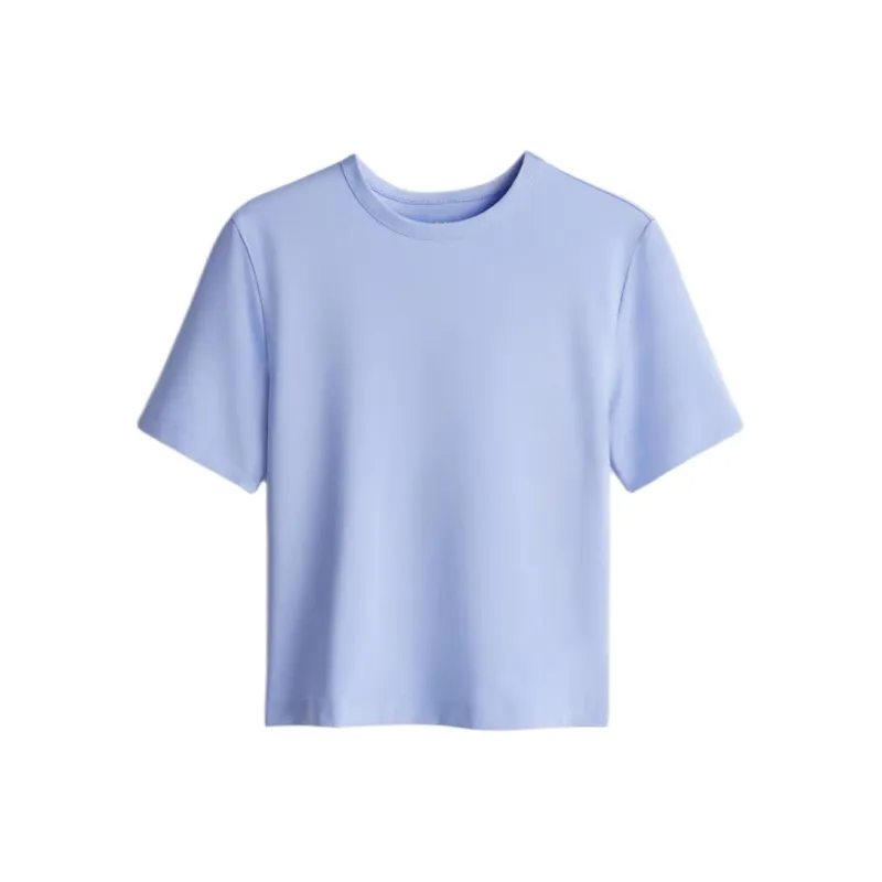 H&M T Shirts Women's Light Blue-0