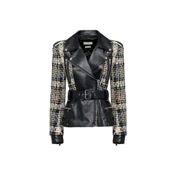 Alexander McQueen Hybrid Biker Jacket