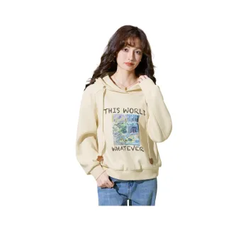 SMEN Sweatshirt Women's Apricot