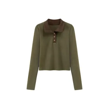 CHUU T Shirts Women's Mustard Green