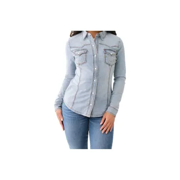TRUE RELIGION Shirt Women's Blue