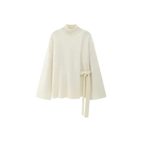 VIKTORIACHAN Cashmere Sweater Women's Ivory White