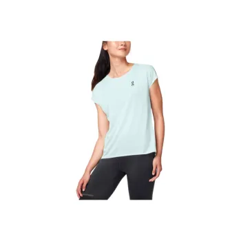 On T-Shirt Women's Aqua Green/Ice White