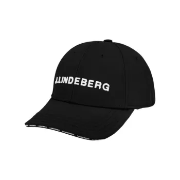 J.Lindeberg Polyester Baseball Caps Men's Black