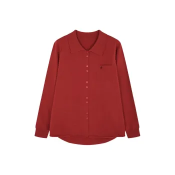 Mo Han Yi Mei Shirt Women's New Year Red