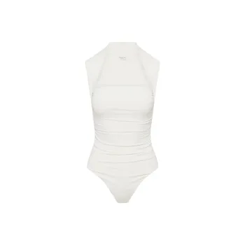 ARITZIA Aritzia Contour Flourish Bodysuit Bodysuits Women's Light Birch/Light Birch