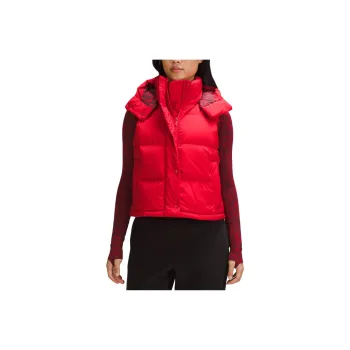 Lululemon Wunder Puff Series Down Jacket Women's Dark Red