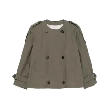 MaxMara Jackets & Coats Women's Olive Green