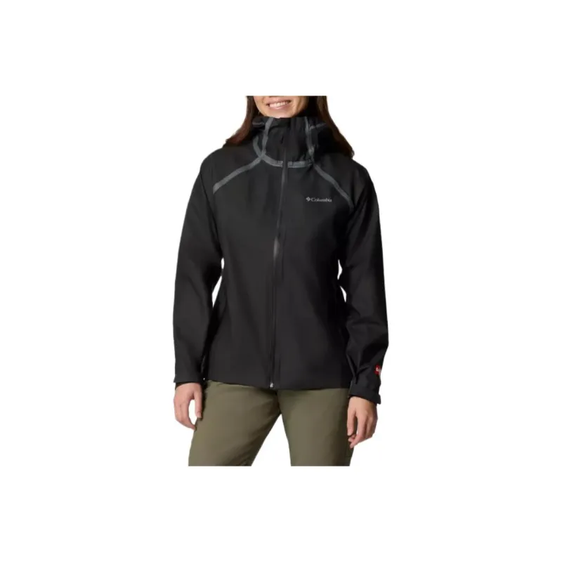 Columbia OutDry Extreme Reign No Shine Jackets Coats Women's Black-0