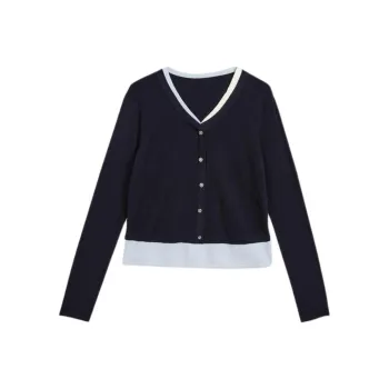 Yiner Knitwear Women's Navy Blue