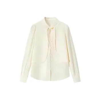 EICHITOO Shirt Women's Raw White 09