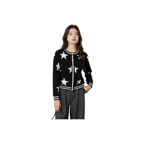 SNOWFORTE Cashmere Sweater Women's Obsidian Black