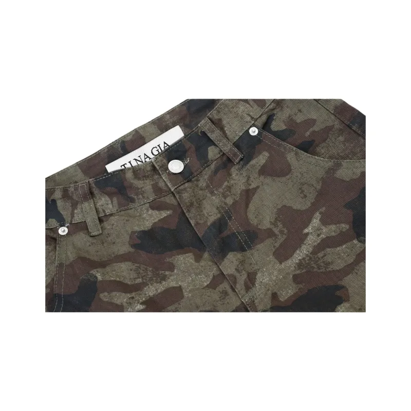 TINA GIA Jeans Men's Camouflage-2