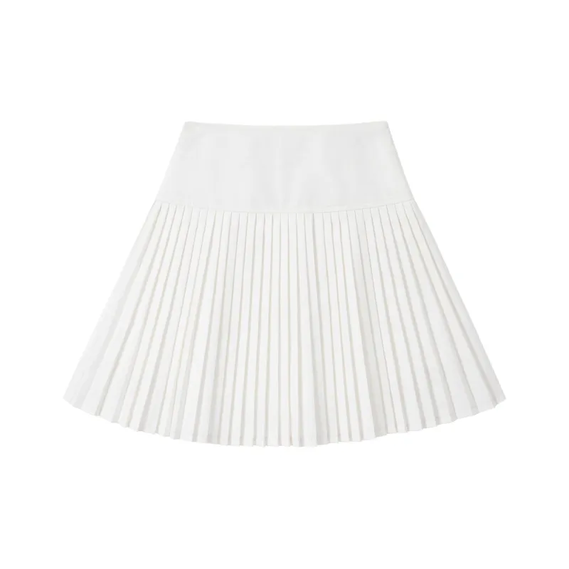  CHOCOOLATE Casual Short Skirts Women's WHX/White-1