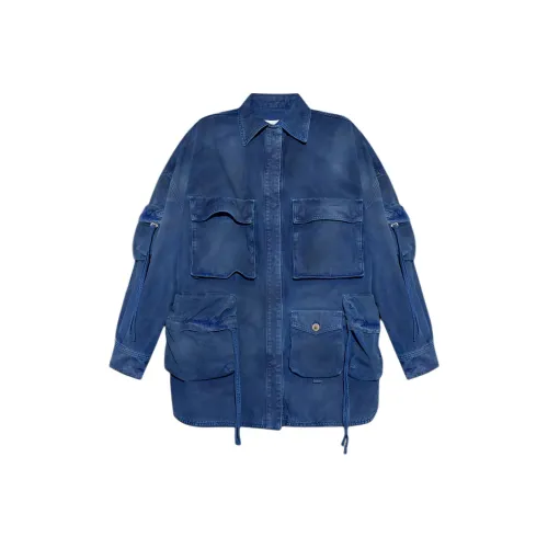 The Attico Fern Washed Short Coat