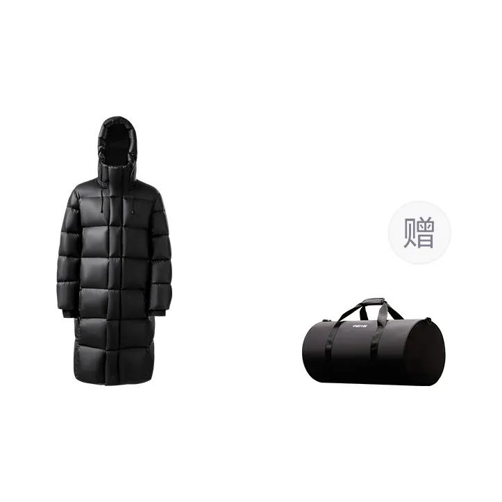 NETEASE China White Goose Flame Collection 2024 Fall Winter Long Thermal Cold Resistant Down Jacket Unisex-2