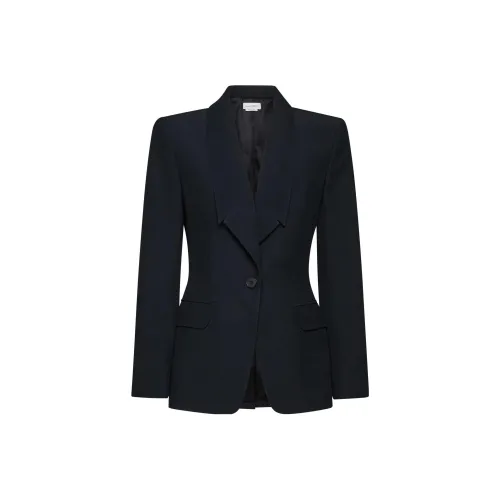 Alexander McQueen Single Breasted Tailored Blazer