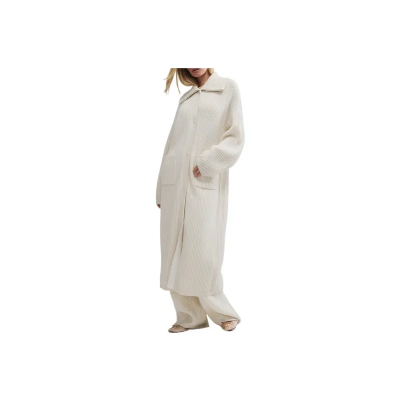Alo Yoga Courchevel Cashmere Long Cardigan Cashmere Sweater Women's-7