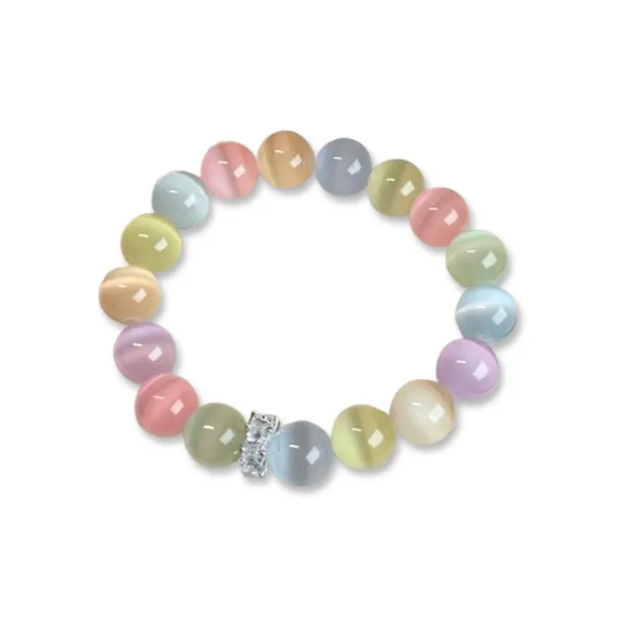 LuluCanaan Glass Cat Eye Bracelets Women's-0