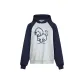 Navy Blue & Heather Gray