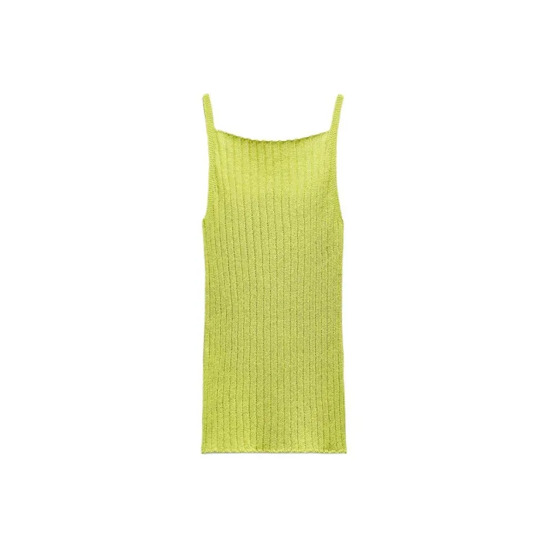 ZARA Camisoles Women's Green-0