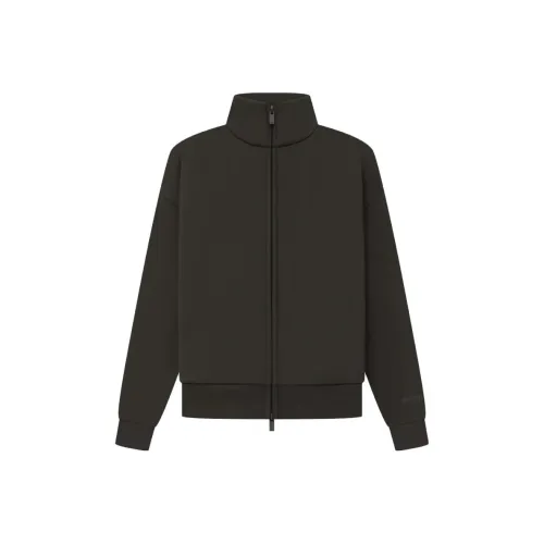 Marine Serre floral-print quilted jacket Women's Fullzip Jacket SS23 Off Black