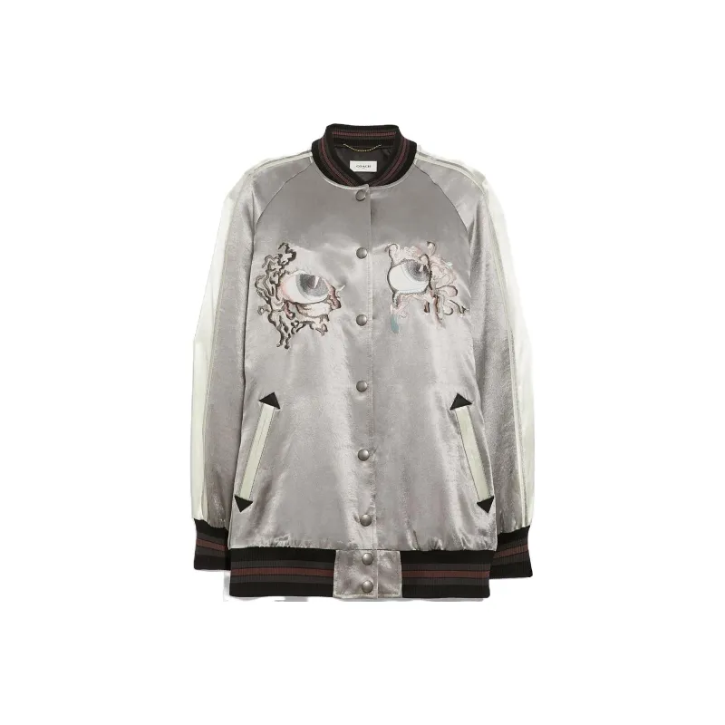 COACH Jackets Women's Gray-0