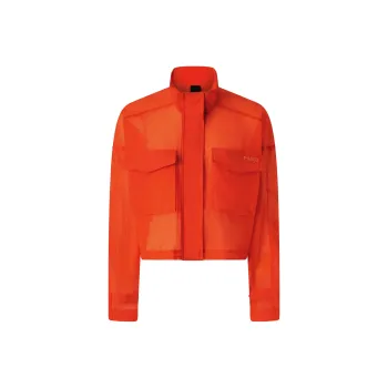 PINKO Logo embroidered Cropped Jacket