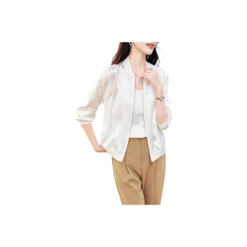 Yi Mengyuan Shirts Women's White Feather
