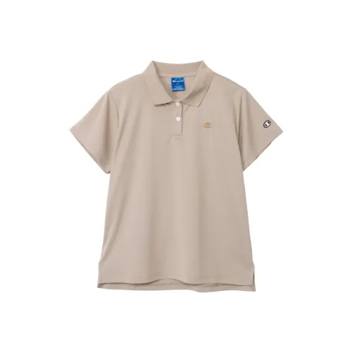 Champion Polo Shirts Women's Khaki